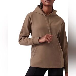 Athleta Women’s Pullover Hoodie Sweatshirt in Brown Size Small